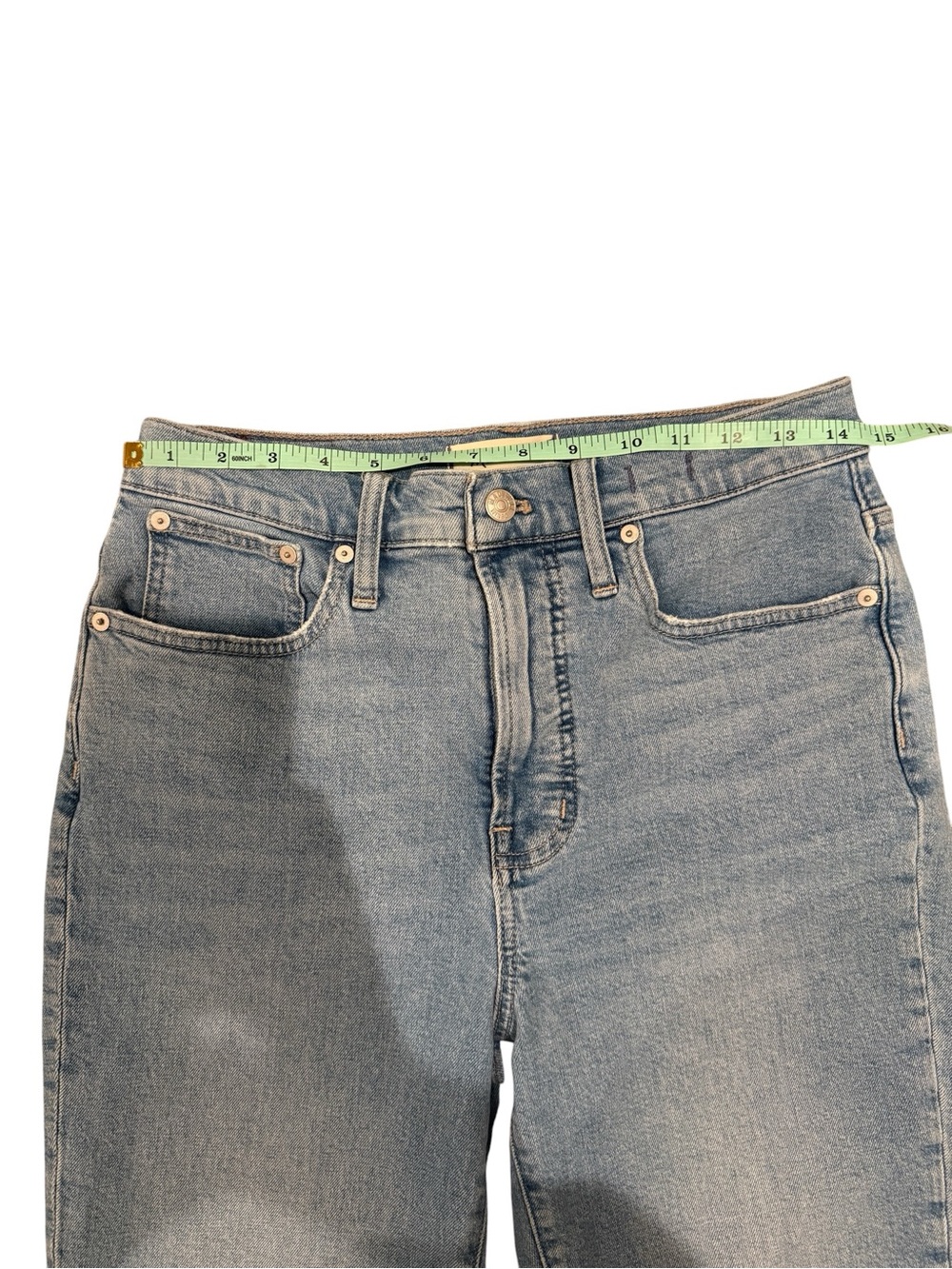 Madewell High Rise Perfect Vintage Jean in Light Wash - Size 28/US 6 - Picture 2 of 14